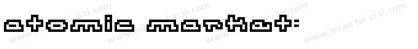 atomic market字体转换